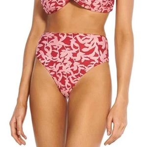 NWT $100 ViX Paula Herman swim bottoms high waisted Sz Medium